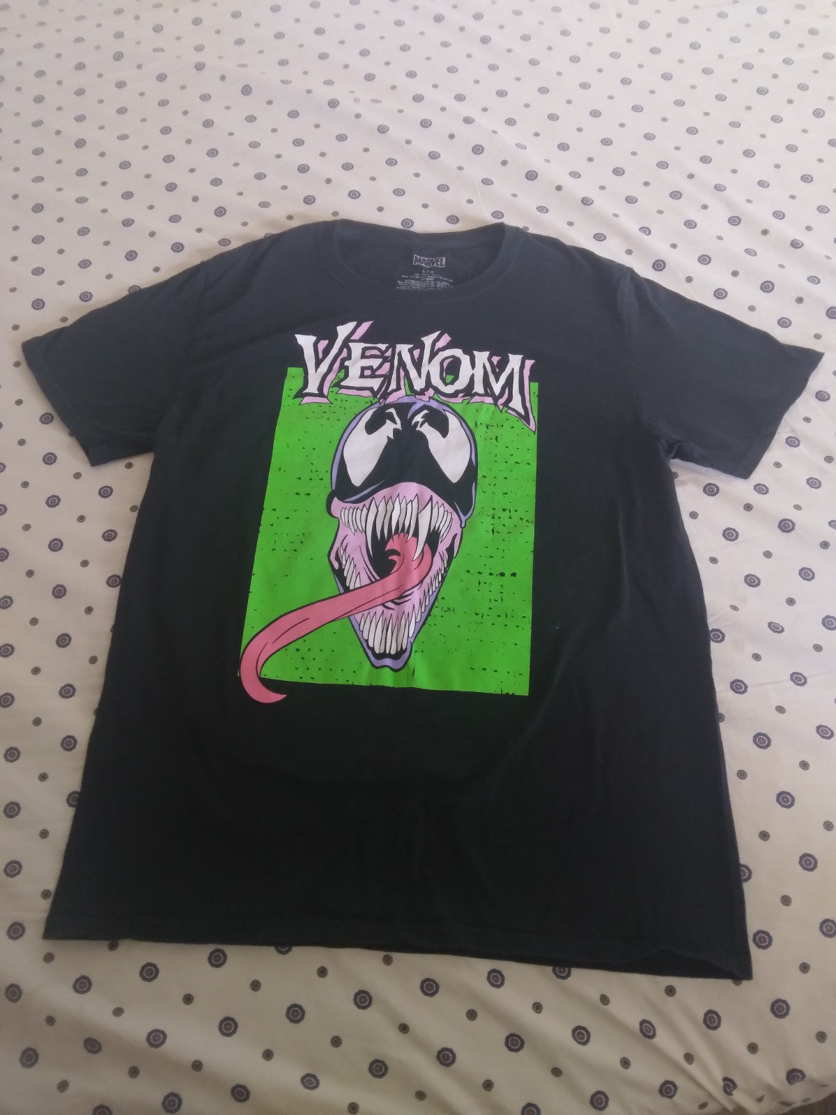 Marvel Venom Men's T-Shirt Graphic, Size Large