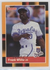 1988 Donruss Baseball's Best Box Set Frank White #319 te2