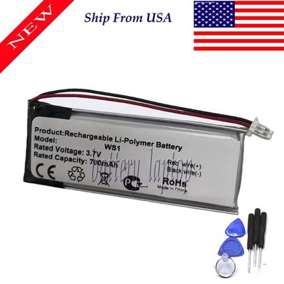 Battery for XP Deus Metal Detector WS1 WS2 WS3 WS4 WS5, MI-4 Pinpointers