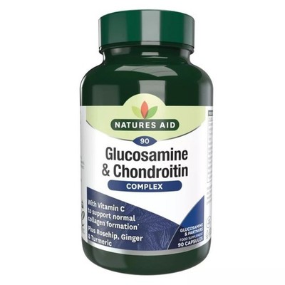 Natures Aid Glucosamin & Chondroitin Komplex - 90 Kapseln
