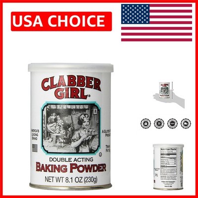 8.1 Oz Double Acting Baking Powder - Perfect for Delicious Cakes