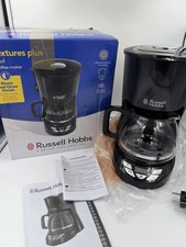 RUSSELL HOBBS Ekspres do kawy Textures Plus 22620-56 Szkło 10 filiżanek 975W Oryginalne opakowanie WYPRZEDAŻ