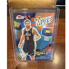 2025-26 Topps Finest /150 Muse Insert Deron Williams #M-24 Utah Jazz Basketball