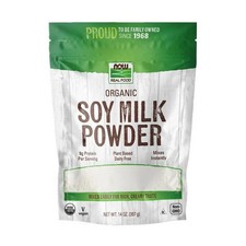Organic Soy Milk Powder 14 Oz  by Now Foods