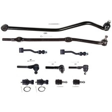 Front Ball Joints Tie Rods Drag Link Assembly...