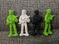 Vintg Galaxy Laser Team 2.25" Color Gorilla Alien PVC Figure 1978 TimMee Toy Lot