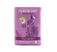 Natracare Natural Feminine Maxi Pads Regular 14 Pads