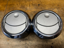 05 06 07 08 09 Ford Mustang Ac Ac Dash Heater Silver Vents Trim Bezel Pair