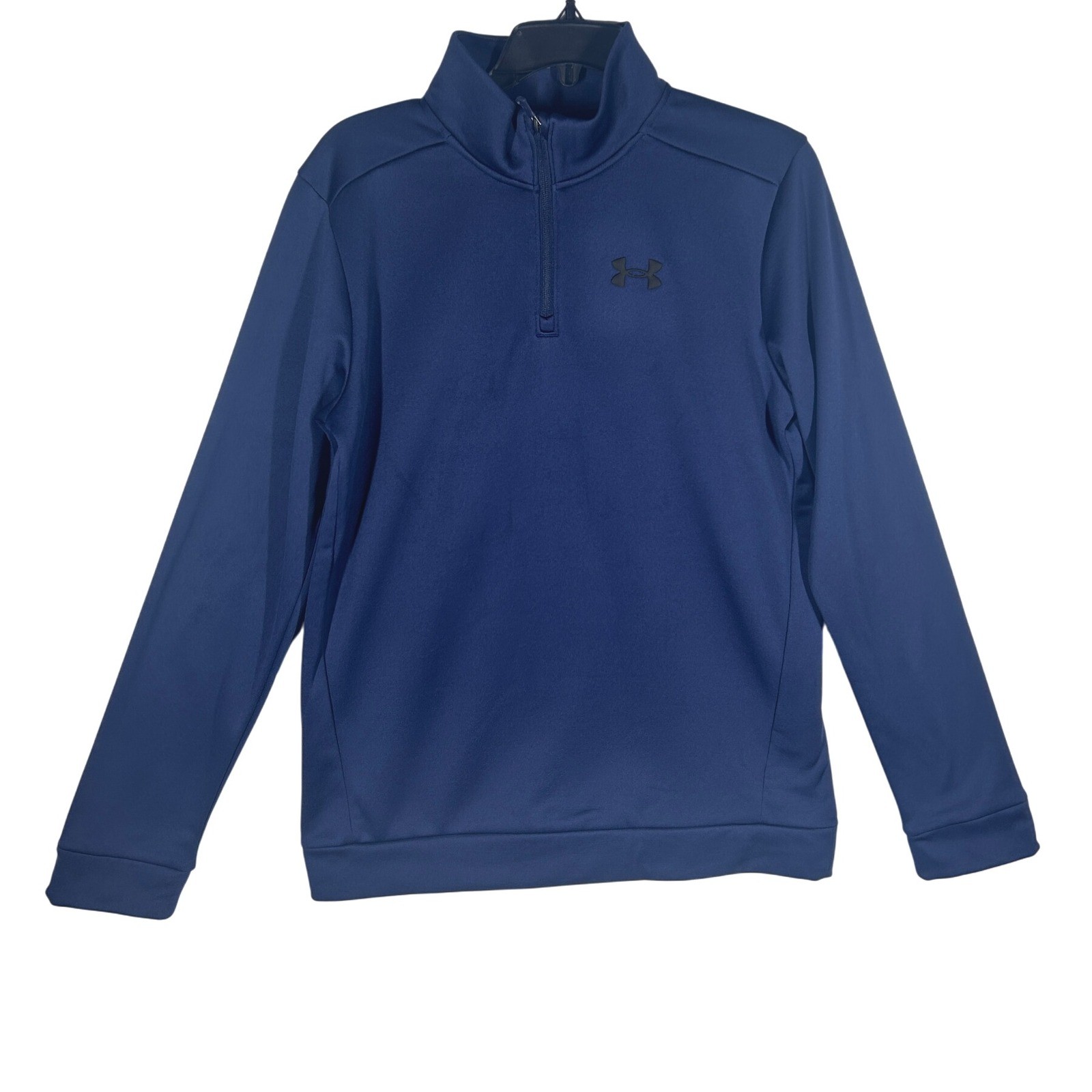 Under Armour Boys 1/4 Zip Fleece Pullover UA Blue Sweatshirt