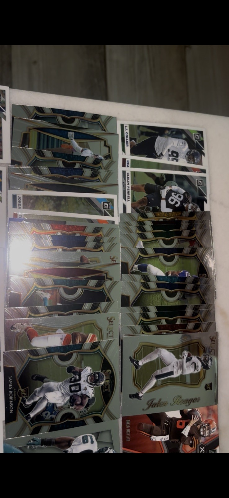 Huge Lot NFL Auto/Prizm/rookie/Relic/#’d Star & Veterans, RCs BRADY MAHOMES MORE view 5