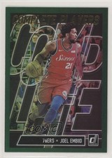2019-20 Panini Donruss Complete Players Green Flood Joel Embiid #15 7ka