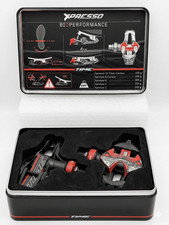 TIME XPRESSO 12 Titan Carbon Pedals 155g Hollow Ti Axle Carbon Body Used PairBox