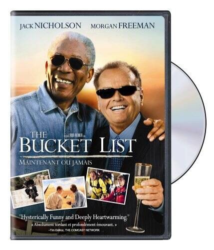The Bucket List (Widescreen & Full Screen) - DVD - VERY GOOD