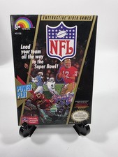 National Football League NFL 1988 Nintendo NES Game - CIB Complete In Box - VG