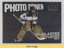 2022-23 O-Pee-Chee Platinum Photo Driven Marc-Andre Fleury #PD-10 READ 0k85