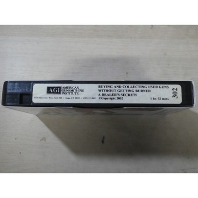 AGI Buying and Collecting Used Guns Without Getting Burned VHS 2002 Gunsmithing