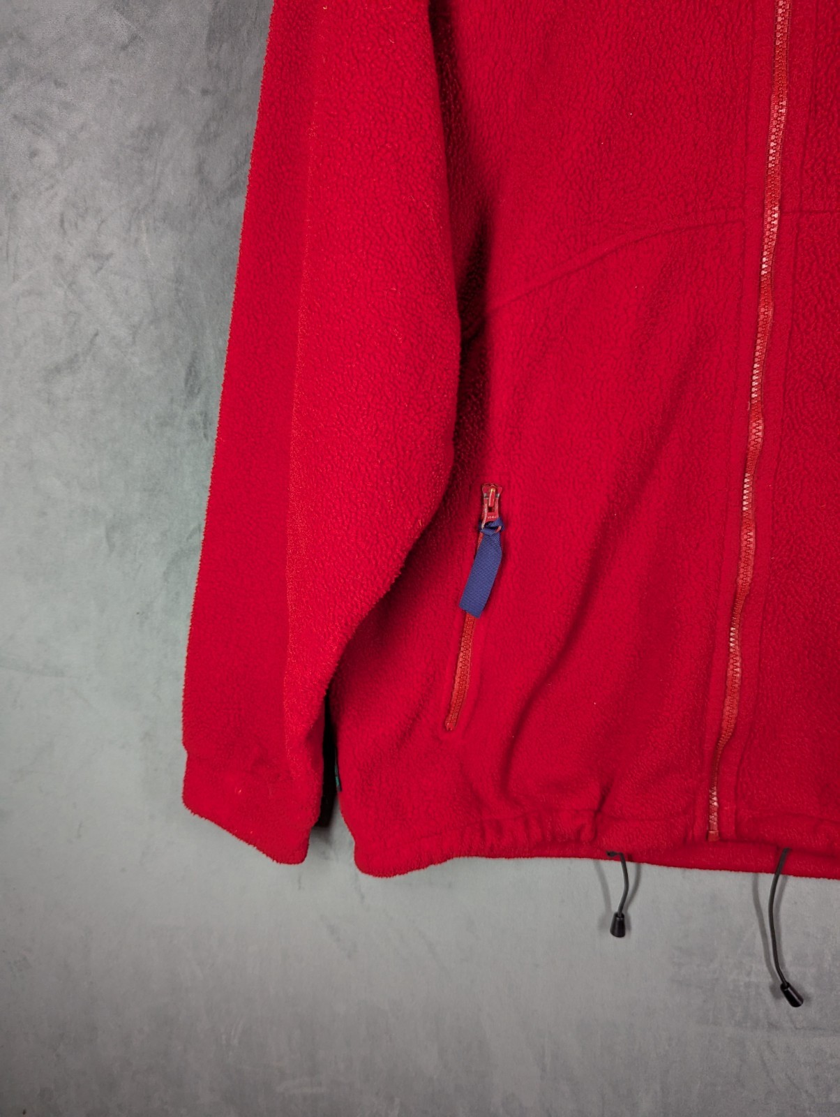 Lowe Alpine Full Zip Fleece Size Large Relaxed Vintage Fit Made In Ireland image 5