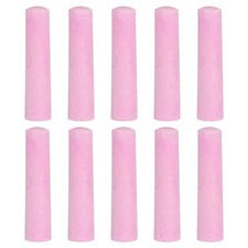 10 PCS Dustless Chalk, Rose Red Sidewalk Chalk Large Solid Huge for Outdoor