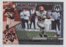 2022 Panini Mosaic Montage Nick Chubb #M-24 0oa7