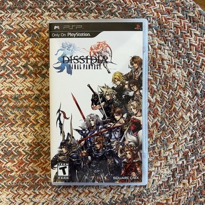 Dissidia Final Fantasy (Sony PSP, 2009) Complete CIB w/ Manual Tested Working  