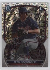 2023 Bowman Draft Chrome Sparkle Refractor Drue Hackenberg #BDC-38 0w3