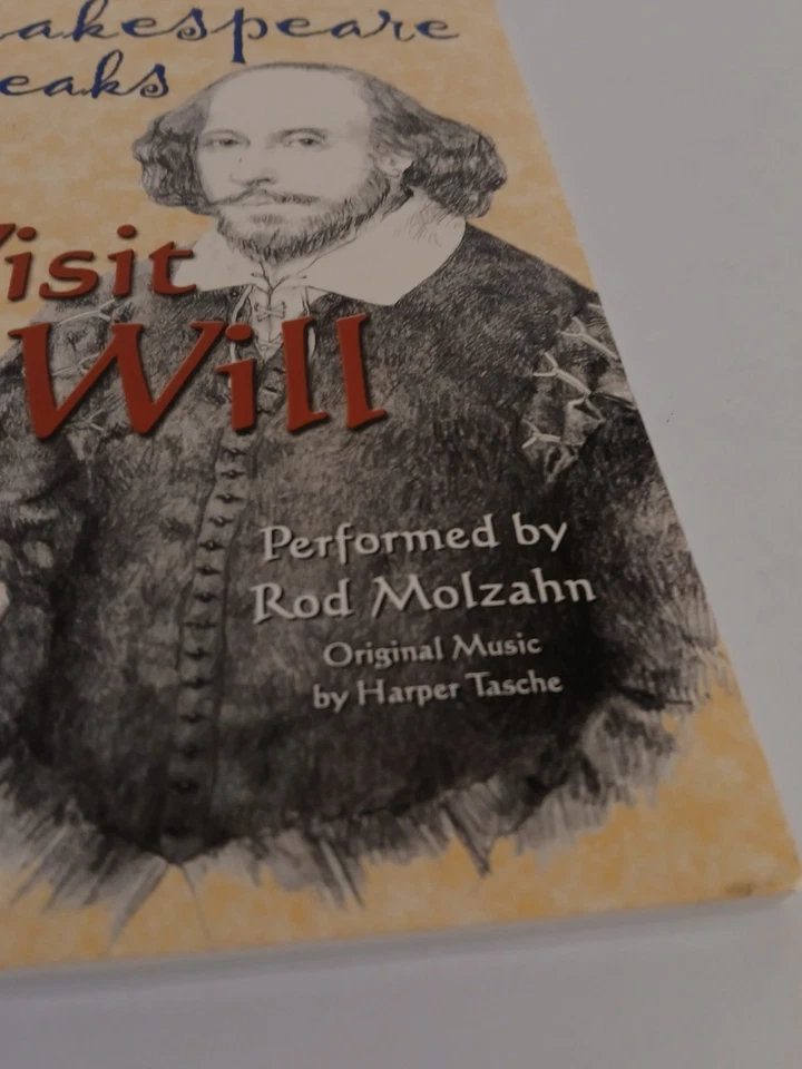 Shakespeare speaks a visit with will CD Rod Molzahn 2000 - Image 3 of 4