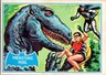 VINTAGE NON SPORT BATMAN  BLUE BAT 1966 CARD NO 17 B PREHIST