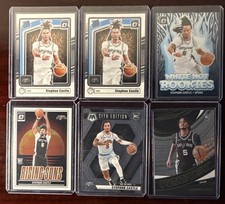 Stephon Castle RC Lot (6) Optic Mosaic Revolution San Antonio Spurs ROTY
