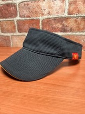 McDonalds Employee Workwear Sun Visor Hat Black Adult Size Adjustable Snapback