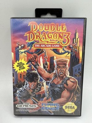 Double Dragon 3 (Sega Genesis) Complete CIB - Tested - Authentic