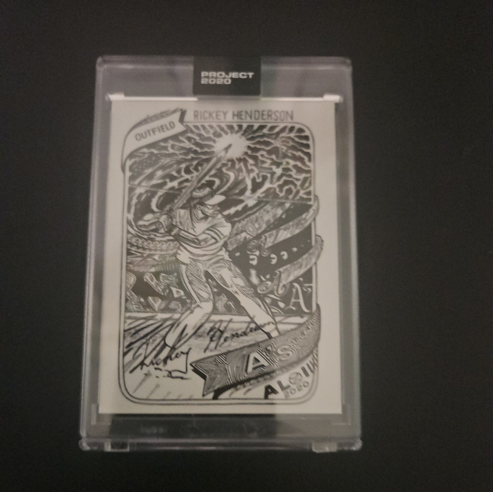 2020 Topps Project Rickey Henderson #104 Athletics