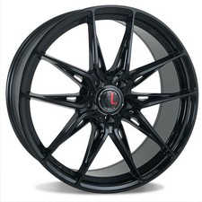 18x8 Traklite Clutch Black 5x100 Et38 Wheels Set 4