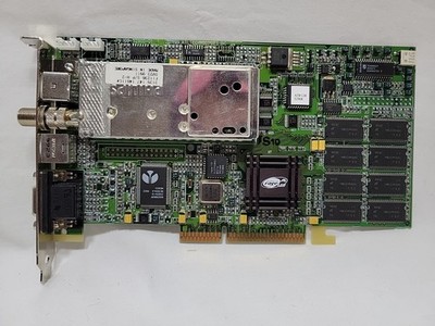 ATI All-In-Wonder Rage 128 Pro AGP Graphics Card VGA Windows 98 Gaming
