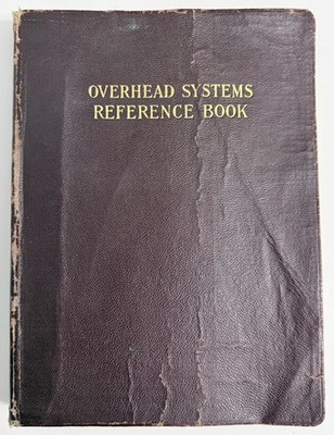 Vintage Overhead Systems Reference Book Nat'l Elec. Light Assoc. 1927 Softcover
