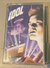 Billy Idol Charmed Life cassette tape 1990 Crysalis Records XDR F4-21735