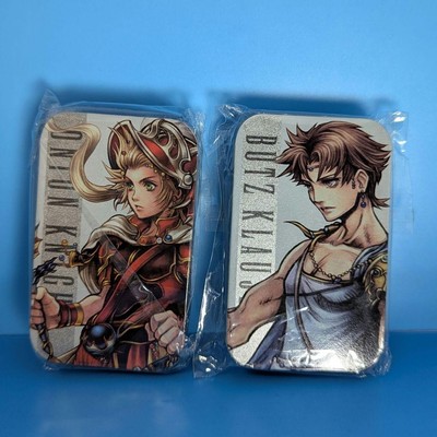 Final Fantasy FF Univer Collaboration Can Case - unbenutztes Sammlergeschenk