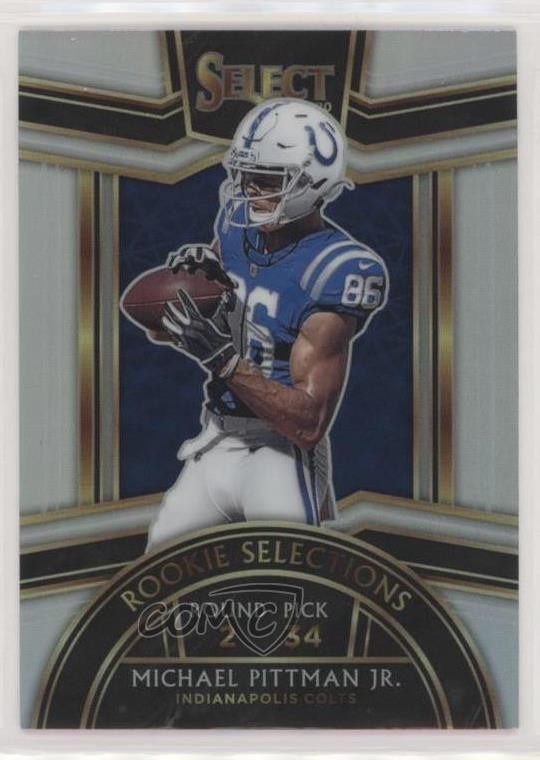 2020 Panini Select Rookie Selections Silver Prizm Michael Pittman Jr #RS-14 1b8