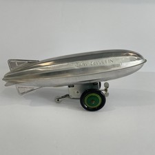 Schylling Aluminum Airship Graf Zeppelin Wind-Up Toy- Tested and Working