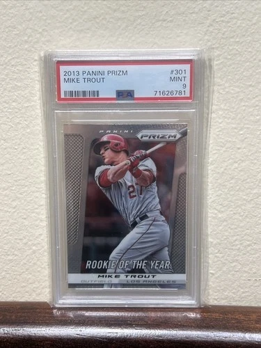 2013 Panini Prizm - Mike Trout #301 PSA 9