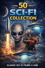 Classic Sci-Fi Collection USB Space Adventure Atomic Age Film Archive