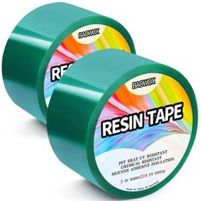 2 Rolls 108 FT Resin Tape for Epoxy Resin Molding, Silicone Thermal Adhesive ...