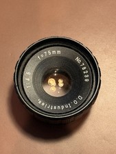 D.O. Industries 75mm f/4.5 Black Darkroom Enlarging Lens Enlarger Model 78239