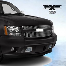 Fits 2007-2014 Chevy Tahoesuburban Tow Hook Chrome Mesh Front Grille Grill