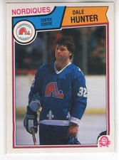 83/84 OPC O-PEE-CHEE DALE HUNTER CARD #293 NM-MINT