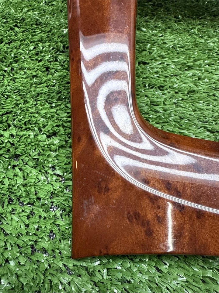 2002-2007 Toyota Highlander Shift Floor Trim Bezel Heated Seat Woodgrain - Image 2 of 4