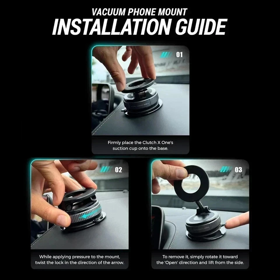 Foldable Vacuum Suction Cup Angle