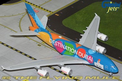 GeminiJets 1:200 A380-800 Emirates Airlines A6-EES