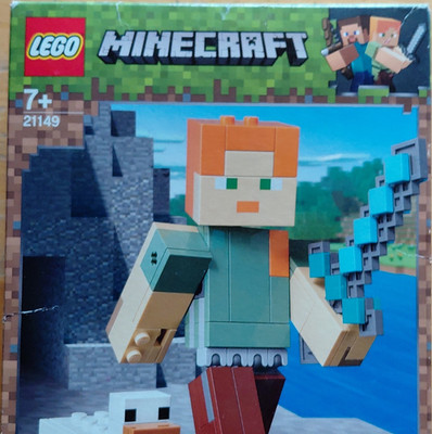 LEGO Minecraft Bigfig Alex mit Huhn Bigfig Series 1 Set 21149