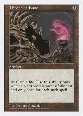 Throne of Bone [Fifth Edition] Magic MTG
