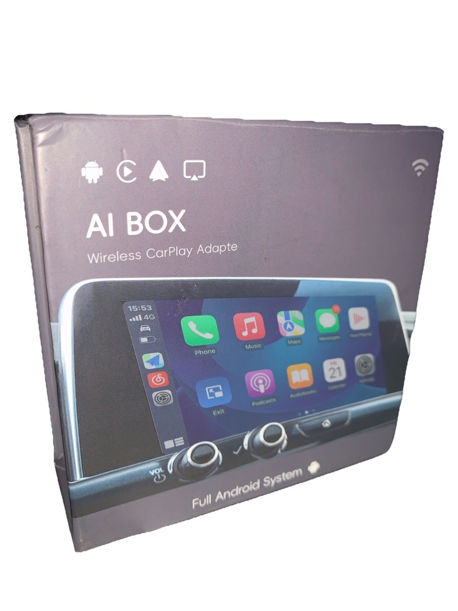 A11K AI Box 4GB+16GB Wireless CarPlay Android Auto HDMI | eBay